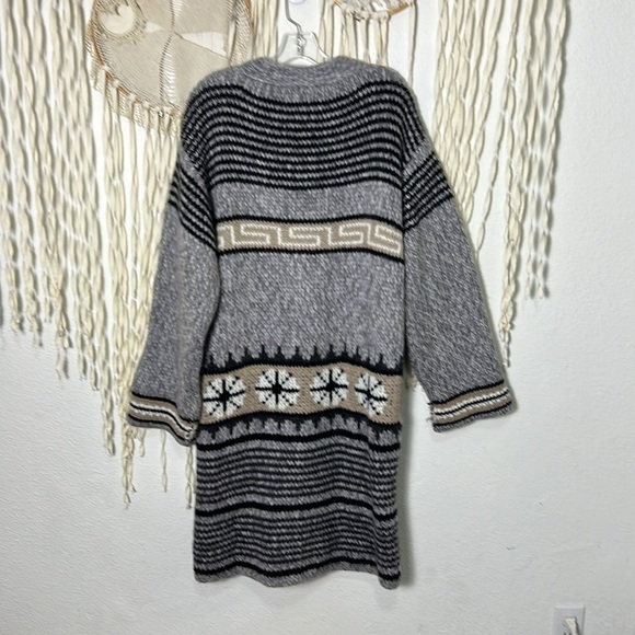 Rinascimento Maliparmi Mohair Blend Long Line Cardigan Size M - Picture 9 of 13